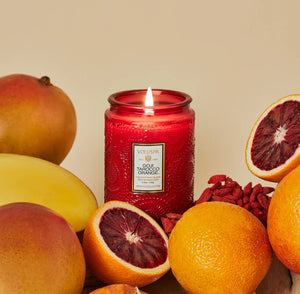 Small Jar Candle, Goji Tarocco Orange