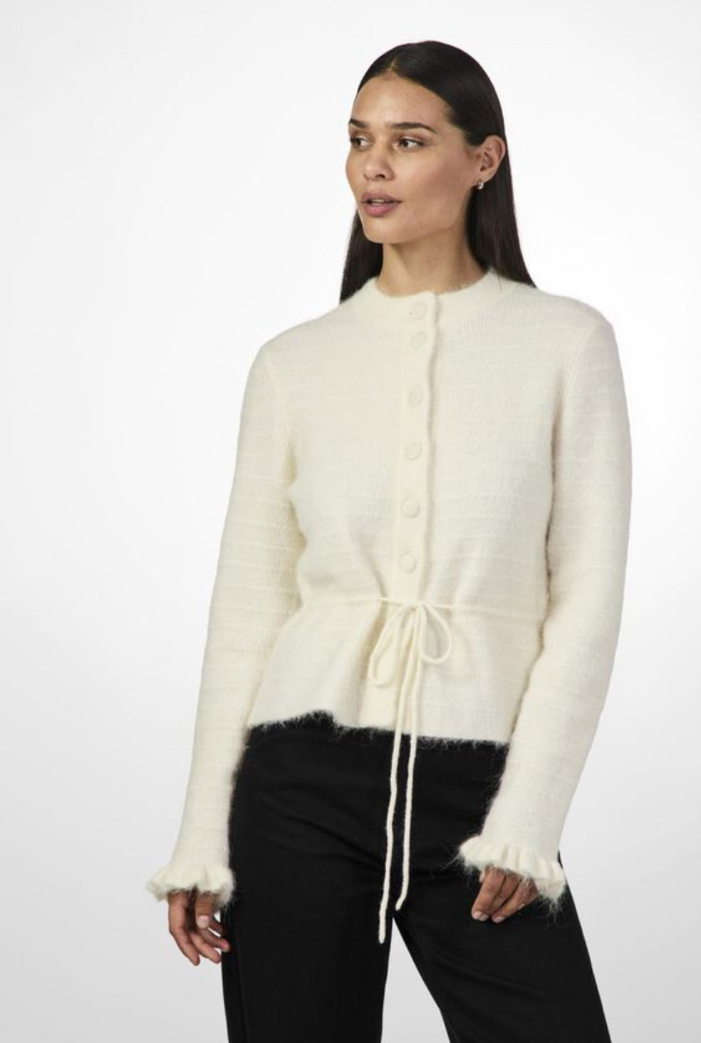 Yasthellis Knit Cardigan, birch